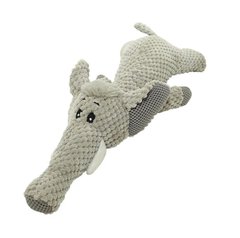Жувальна м'яка іграшка для собак PLUSH ELEPHANT DOG TOY - слон