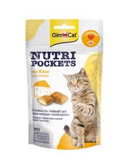 Вітамінні ласощі для котів GimCat Nutri Pockets Cheese , 60 г