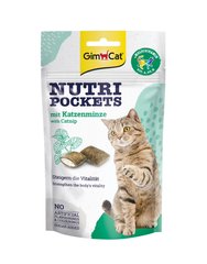 Вітамінні ласощі для котів GimCat Nutri Pockets Catnip & Multi-Vitamin, 60 г
