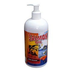 Олія лосося Salmon oil   для собак і котів, 500 мл