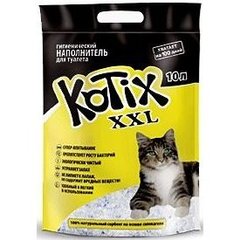 Наповнювач у кошачій лоток (туалет) силікагелевий Kotix 10 л