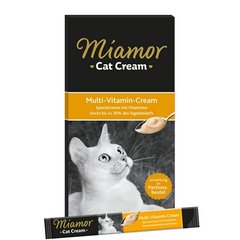 Вкусное лакомство Miamor Cat Snack MULTIVITAMIN-CREAM - мультивитамин (1стик)