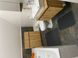 Коврик для ванной комнаты, придверный коврик 60х40 см "Кот в коробке" серый
