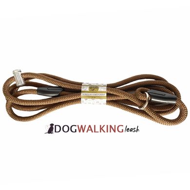 Повідець контролер Dog Walking CONTROL LEASH для вигулу та дресирування собак 3 м 10 мм  койот