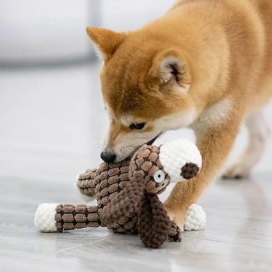 Жувальна м'яка іграшка для собак PLUSH DONKEY DOG TOY - віслюк
