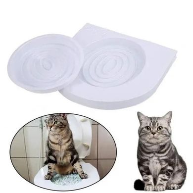 Набор для приучения кошки к унитазу Citi Kitty Туалет для кота (без коробки)