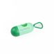 Контейнер (диспенсер) для гигиенических пакетов для собак Dog Walking 10x4 см с пакетами - мятно-зеленый