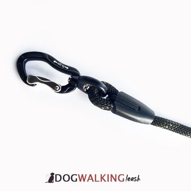 Повідець воділка для собак Dog Walking PRO 50 см 9 мм хакі