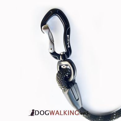 Повідець воділка для собак Dog Walking PRO 50 см 9 мм хакі