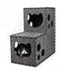 Домик - туннель трансформер для котиков CAT IN BOX - темно-серый
