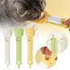 Ложка для зручного годування котів смаколиками зі стіків - зелена