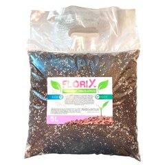 Субстрат для рассады и комнатных растений FloriX Cocos + Peat + Perlite 40/40/20 5л