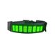 Ошейник для собак и котов с LED экраном Bluetooth Pet LED Collar - зеленый