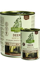 Влажный корм Isegrim для собак, с олениной, топинамбуром, брусникой и дикими травами, 800 г
